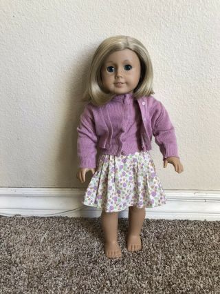 American Girl Doll Kit Kittredge In Meet Outfit