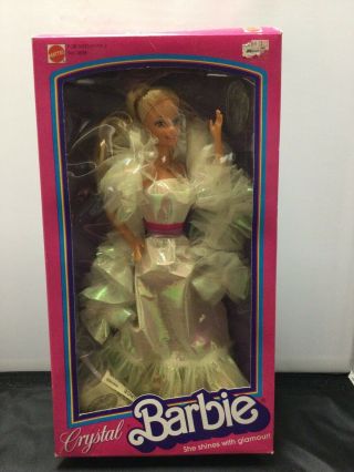 1983 Crystal Barbie Doll Mattel 4598