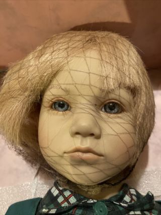 Annette Himstedt 3805 Barefoot Children Bastian 26” Puppen Kinder Boy Doll