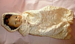 Vintage 1958 American Character 15 " Toodles Doll With Bunting