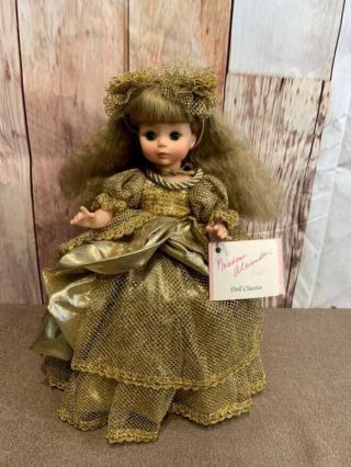 Collectible 14 " Vintage Madame Alexander Doll Box Samantha Gold 1561