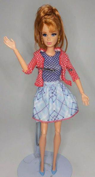 Barbie Fashionista Dreamhouse Midge Red Hair Ginger Articulated Doll Rooted