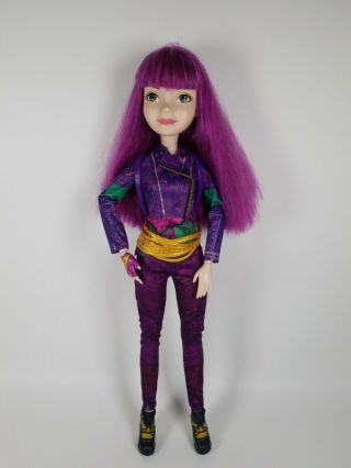 Disney Descendants 2 Mal Isle Of The Lost 28 " Doll Articulated With Backpack