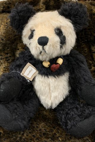 Ashton Drake Panda Pals Geoffrey The Panda Bear By Pamela Wooley 0454
