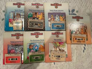 Worlds Of Wonder Teddy Ruxpin 6 Books 6 Tapes