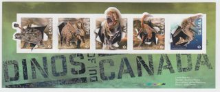 Canada - 2823 Dinosaurs Of Canada Souvenir Sheet - Mnh
