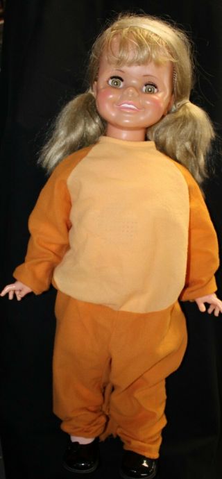 Vintage 1968 Ideal Betty Big Girl Doll 30 " Tlc Non Spots On Arms