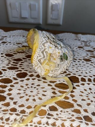 Doll Terri Lee Clothing Tea Party Yellow Hat