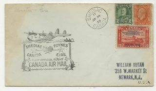 Canada Shediac To Usa 1939 Cover With Stamps