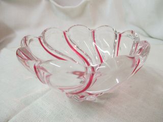 Mikasa Germany Bowl Peppermint Red