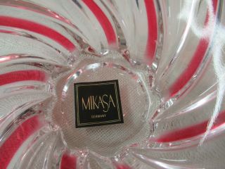 Mikasa Germany Bowl Peppermint red 3