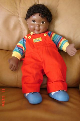 Vintage My Buddy Doll African American Black 22 " 1985 By Hasbro