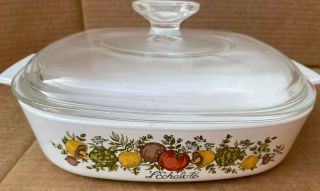 Corning Ware Vintage Spice Of Life A - 8 - B L 
