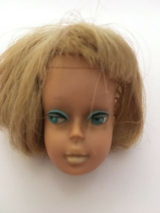 Vintage Barbie American Girl Blonde Head Only Tlc
