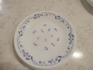Corelle Provincial Blue Dinner Plates Set Of 4