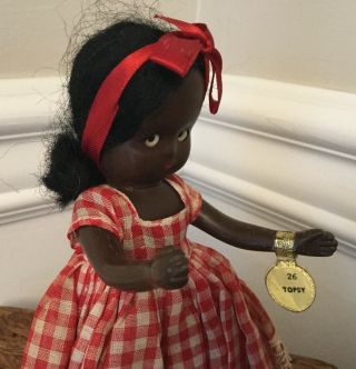 Nancy Ann 1950 ' s Storybook doll Vintage African - American 
