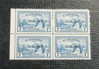 Nystamps Canada Air Mail Official Stamp Co1 Og H/nh $48 D25x2402