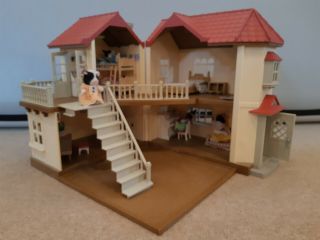 Sylvanian Families House Plus Furniture And Characters