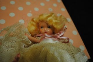 Vintage Nancy Ann Storybook Doll Sunday Bisque,  Box Story Book Doll U.  S.  A.  11
