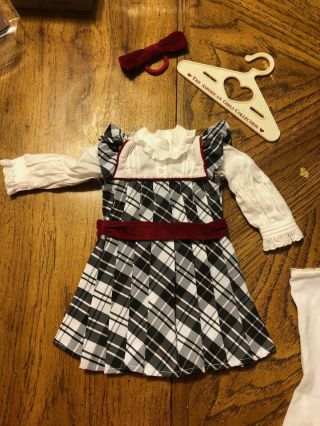 American Girl Nellie Holiday Outfit Complete Euc Retired