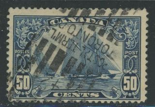 Canada 1928 50c Bluenose Sc 158