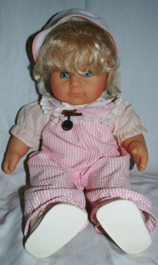 Vintage Doll Zapf Creation 1985 Max Zapf Puppen W.  Germany