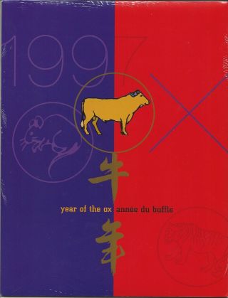 Canada | China | Hong Kong 1997 Year Of The Ox 74 Souvenir Thematic Pack Cv $25
