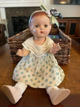 Vintage Composition 19” Effanbee Patsy Ann Doll