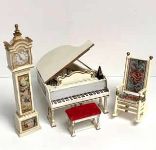Petite Princess Vintage Dollhouse Miniature Furniture Ideal