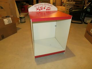 Vintage Strawberry Shortcake Record Player Stand Cabinet