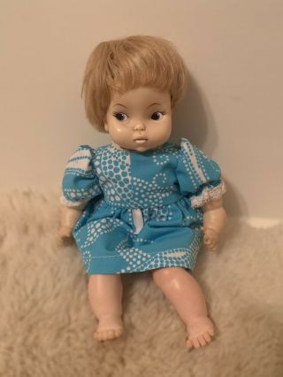 Tiny Thumbelina Vintage Doll 1960s.  Ideal Toys Corp U.  S.  3029552.  Tat 14 H 62