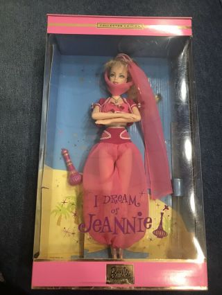 I Dream Of Jeannie Collector Edition Barbie From 2000 Barbara Eden