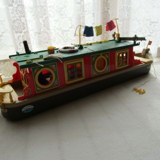 Sylvanian Families - Vintage Tomy Rose Of Sylvania Canal Boat