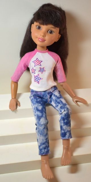 Mga Best Friends Club Aleisha 18 " Doll From 2010 Brunette W/ Bangs