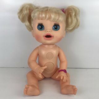 Baby Alive 2012 Real Surprises Blonde Doll Bilingual Spanish Interactive