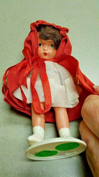 Vintage 1940 Molded Sock Bisque Nancy Ann Storybook Doll 