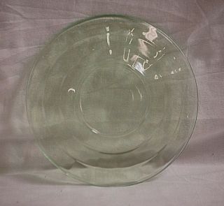 Block Optic Green Depression Glass by Anchor Hocking 6 - 1/4 