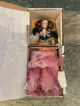 Franklin Heirloom Doll The Rose Princess Rare Htf