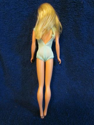 Vintage 1970 ' s Mattel Straight Leg Barbie with Steffie Face 3