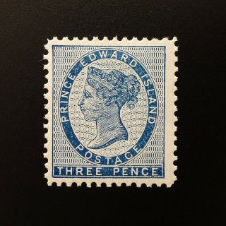 Prince Edward Island Stamp 6 F/vf Hinged (1862 - 1865)