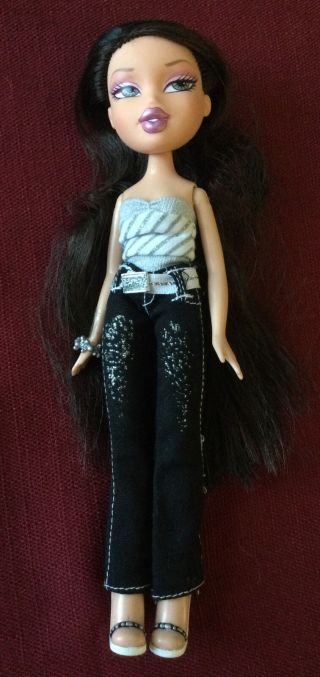 Bratz Magic Hair Jade In Outfit Jewelry And Shoes Long Hair