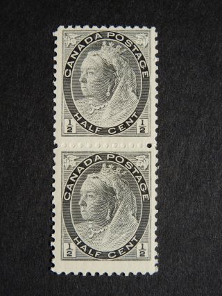74 Mnh 1/2c Queen Victoria " Numeral " Issue (1898 - 1902) Cv = $120.  00