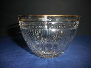 Hanover Gold Marquis Waterford Crystal Open Sugar Bowl 2 5/8 " Height