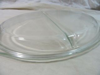 Vintage Pyrex Split Oval Clear Glass Lid,  945 C