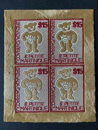 Carriacou And Petite Martinique 2003 Teddy Bear Mnh Unusual Stamp (embroidery)