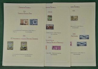 Dominican Republic Stamps Selection On 6 Album Pages (p125)