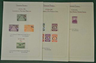 Dominican Republic Stamps Selection On 6 Album Pages (p124)