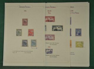 Dominican Republic Stamps Selection On 6 Album Pages (p122)