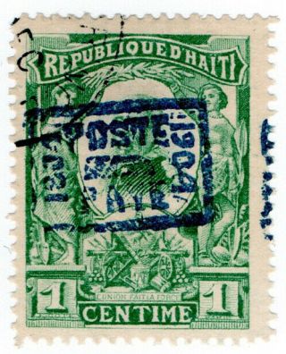 (i.  B) Haiti Postal : Republique D 