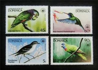 Nystamps Dominican Republic Stamp 827 - 830 Og Nh $30 J1y598